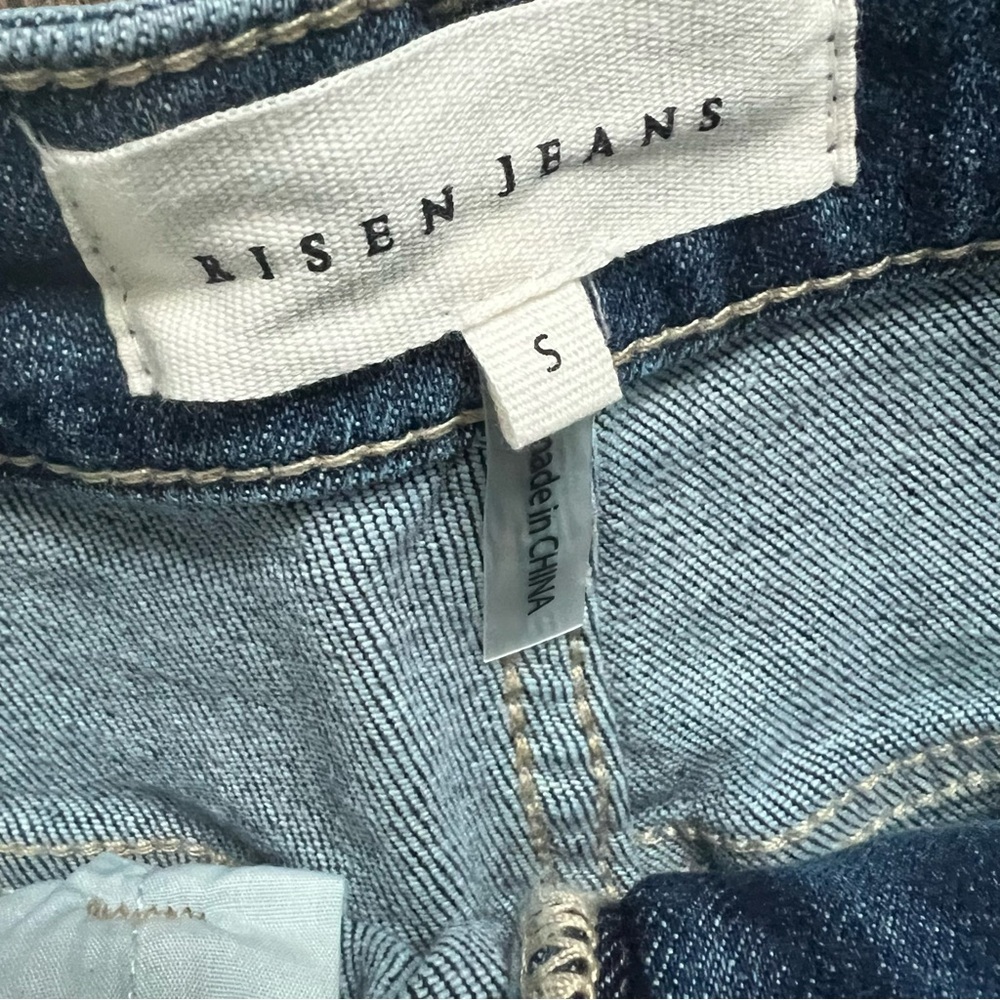 Risen Denim Shorts, NWT, Womens, Size Small, 5inch inseam - Picture 3 of 5